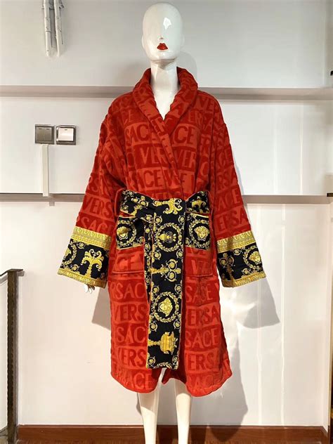 best replica versace bath robe for sale|versace robe discount.